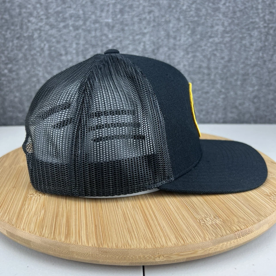 K2 SNBD CO Trucker Hat Cap Snapback Adjustable Black Mesh Patch Snowboards - Image 3 of 4