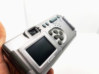 Canon PowerShot A200 2.0MP Digital Camera - Metallic Silver for