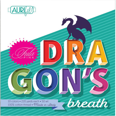 Aurifil Designer Thread Collection - Dragons Breath By Tula Pink