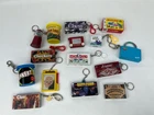 Lot of 15 Vintage Mini Board Game Keychains Mattel Hasbro 90's Sweet N Fun