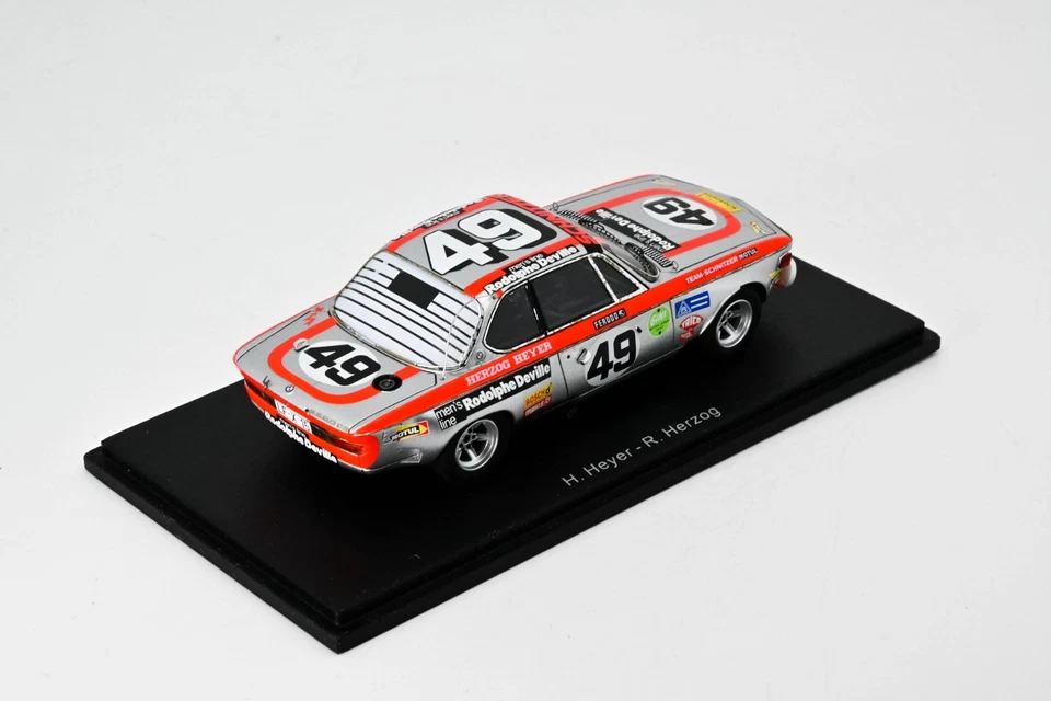 Spark BMW 2800 CS #49 Herzog/Heyer 24h Le Mans 1972 1:43 S1561 - Please Read - Image 4 of 4