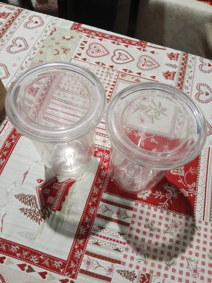 Porta-Bottiglie di vino/alcolici, e ghiaccio, trasparenti. 2 pezzi - Immagine 4 di 4