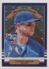 2019 Panini Donruss Optic Diamond Kings Purple Stars Prizm /125 Justin Smoak 4v9