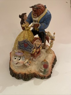 Jim Shore Disney Showcase Collection Beauty and The Beast with Box and Tag Rare