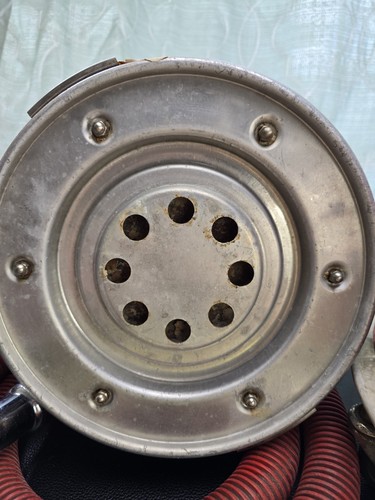 Silver King Professional Vacuum Model 73B2, Red, Works! Needs New Gasket - Picture 17 of 24