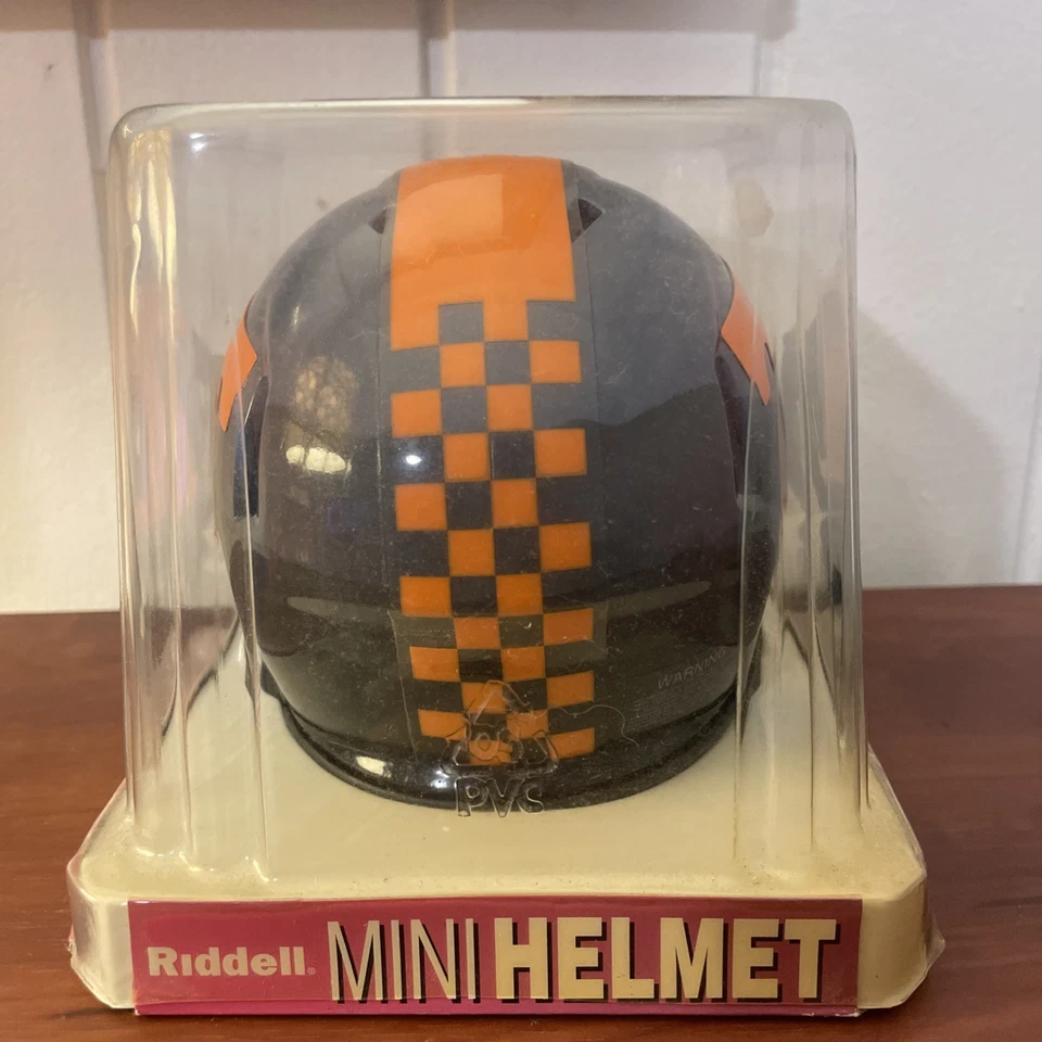 Mini Casco Tennessee Volunteers Vols Speed Riddell NCAA Modo Oscuro ¡Nuevo! Foto 4 de 4