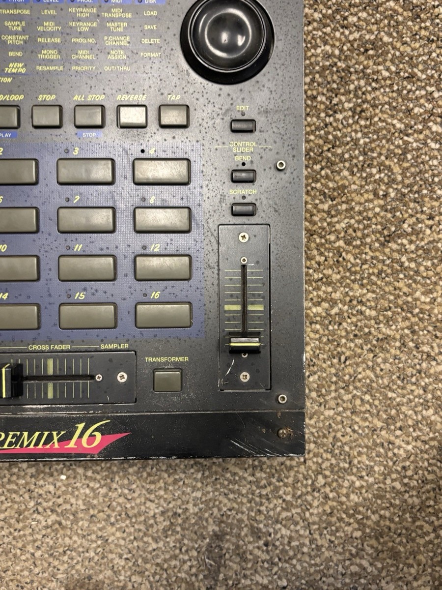 Akai Remix 16 Stereo Sampler Phrase Sampling & Loop Live Mixer