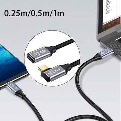 USB-C-auf-USB-C-Kabel 5A 20V PD Schnelllade-USB-C-Adapter für Mobiltelefone