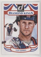 2014 Panini Donruss Diamond Kings Press Proof Silver /199 Yan Gomes #219 0l2