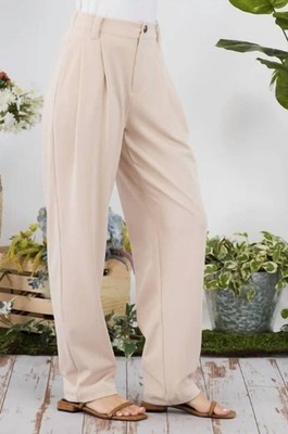 Current Air High Waisted Trouser Taupe
