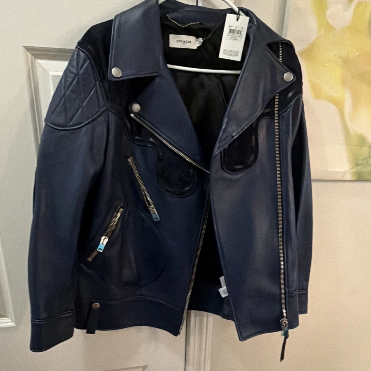 Coach Blue Solid Coats, Jackets & Vests for Women | eBay