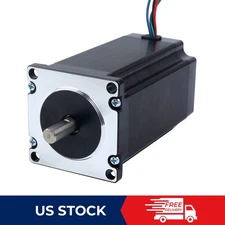 STEPPERONLINE Nema 23 Stepper Motor Bipolar 1.8deg Φ8mm 3Nm 5A 57x100mm 4 Wires