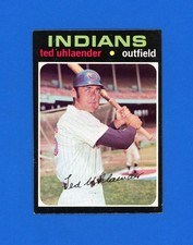 1971 Topps Baseball # 347 Ted Uhlaender NM to NM-MT *PrestigeBC.eStore*