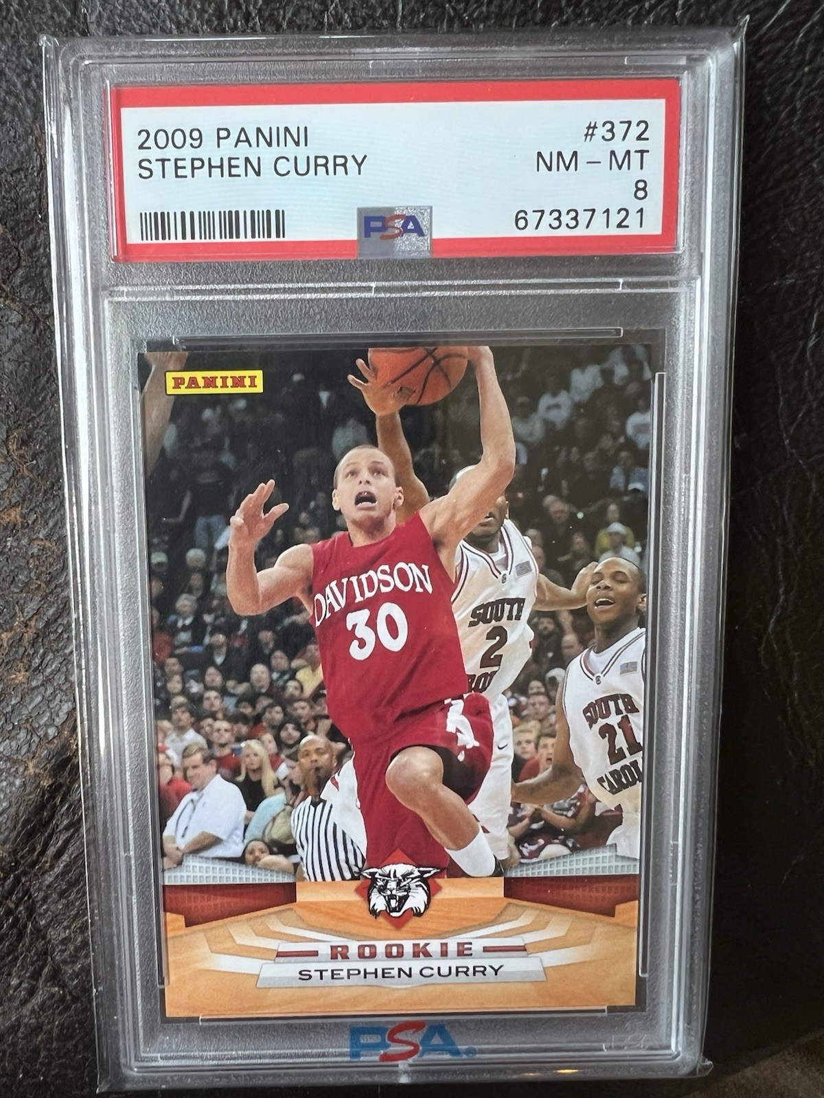2009 PANINI STEPHEN CURRY #372 ROOKIE CARD RC PSA 8 WARRIORS CLEAN 🔥🔥🔥 view 4