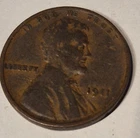 1911 P Lincoln Penny, In Very good condition