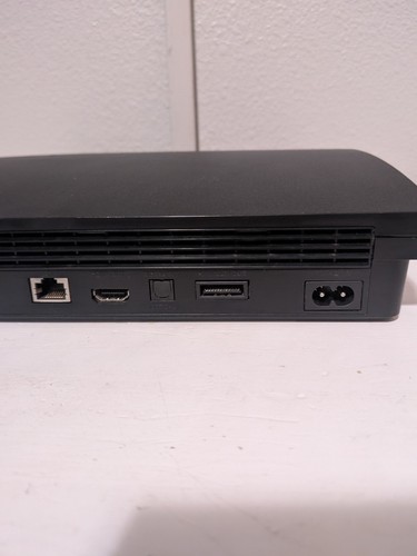 Sony PlayStation 3 PS3 Slim 320GB (CECH-3001b) Charcoal Black Console Tested - Picture 7 of 10