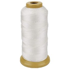 656 Feet Twisted Nylon Line Twine String Cord for 1mm-656 feet, White