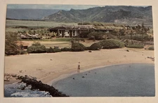 Vintage Postcard Kauai Resort Hotel Garden Islan Kauai Hawaii Wailua River T9