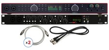 Focusrite Scarlett 18i20 4th Gen USB Audio Interface and Preamp Expansion Bundle