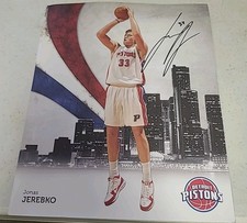 JONAS JEREBKO DETROIT PISTONS Celtics SIGNED 8 X 10 PHOTO AUTOGRAPH