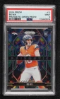 2024 Panini Prizm Prizmatic Green Prizm Bo Nix #11 PSA 9 MINT Rookie RC