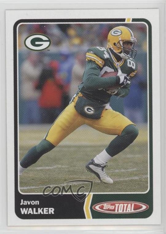 2003 Topps Total Javon Walker #236 0q3
