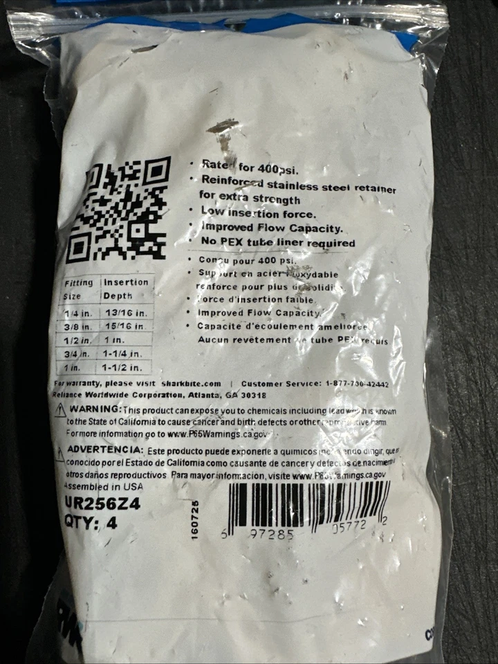 sharkbite max 3/4” x 3/4” elbow 4 pack New - Image 4 of 4