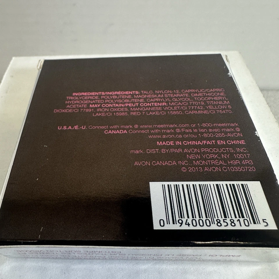 AVON mark. Blush & Glow WONDER GLOW mosaic face powder 0.30 oz 8.7 g NEW rare - Image 4 of 4