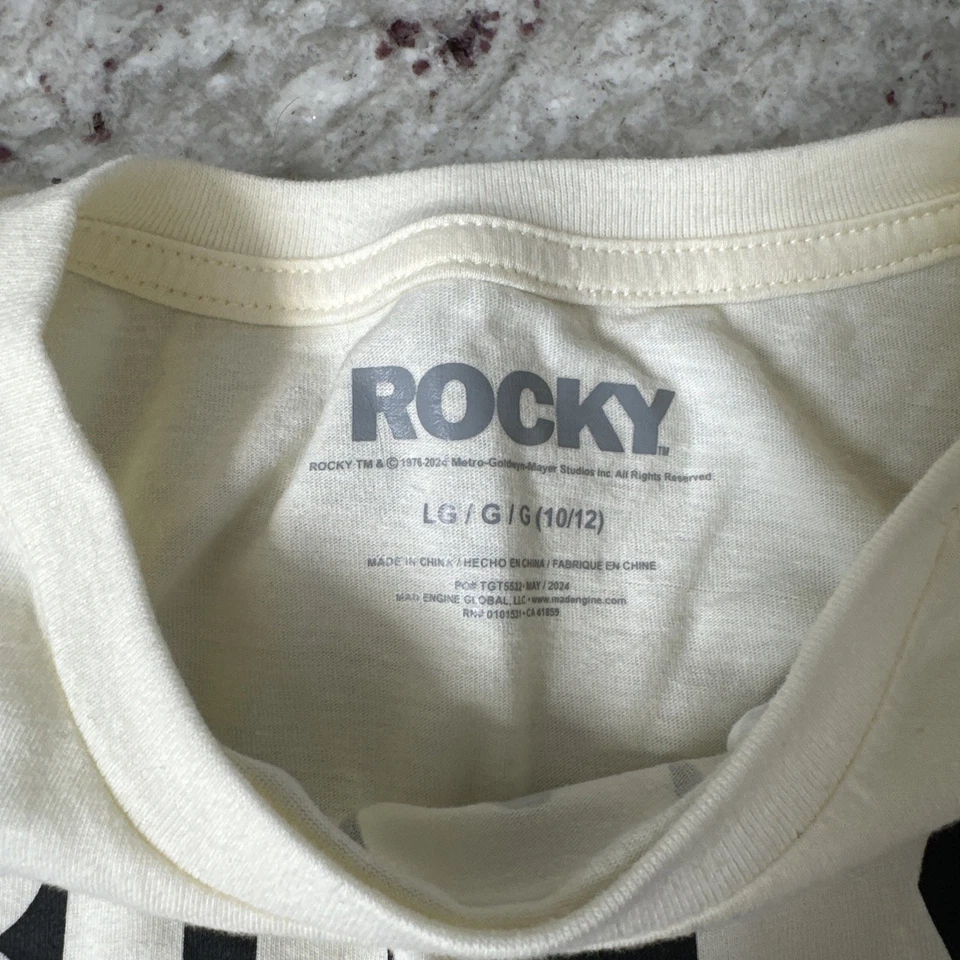 Camiseta Rocky Balboa Juvenil Grande 10/12 Foto 3 de 3