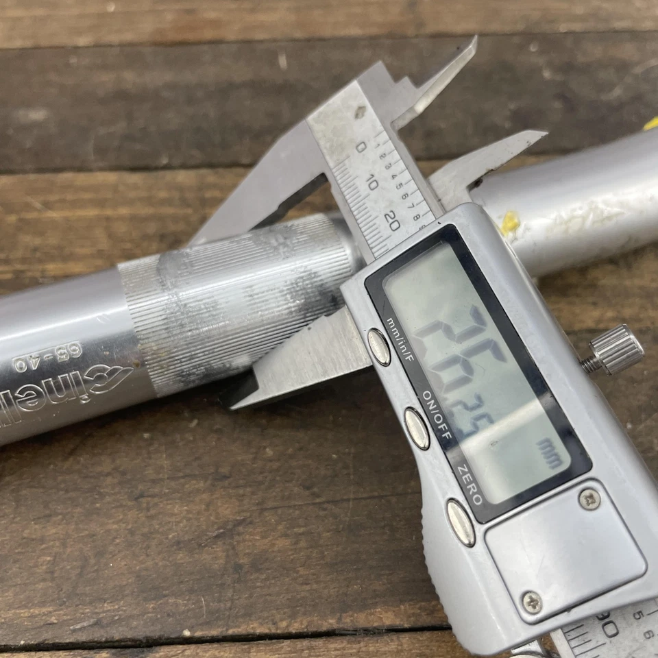 Manillar vintage Cinelli Criterium 65-40 40 cm 26,4 mm bicicleta de carretera barra de caída Italia Foto 4 de 4