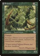 Brawn 1x Judgment MTG LP Magic The Gathering 