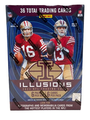 2023 Panini Illusions Football Blaster Box - 36 Cards With CJ Stroud Rookie Chase!