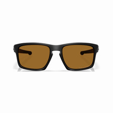 NEW Sunglasses Oakley SLIVER OO9262-08 Matte Black/Bronze Polarized 57-18-140
