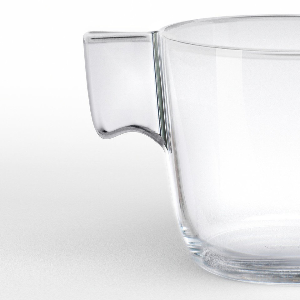 IKEA STELNA mug 7 cm clear glass eBay