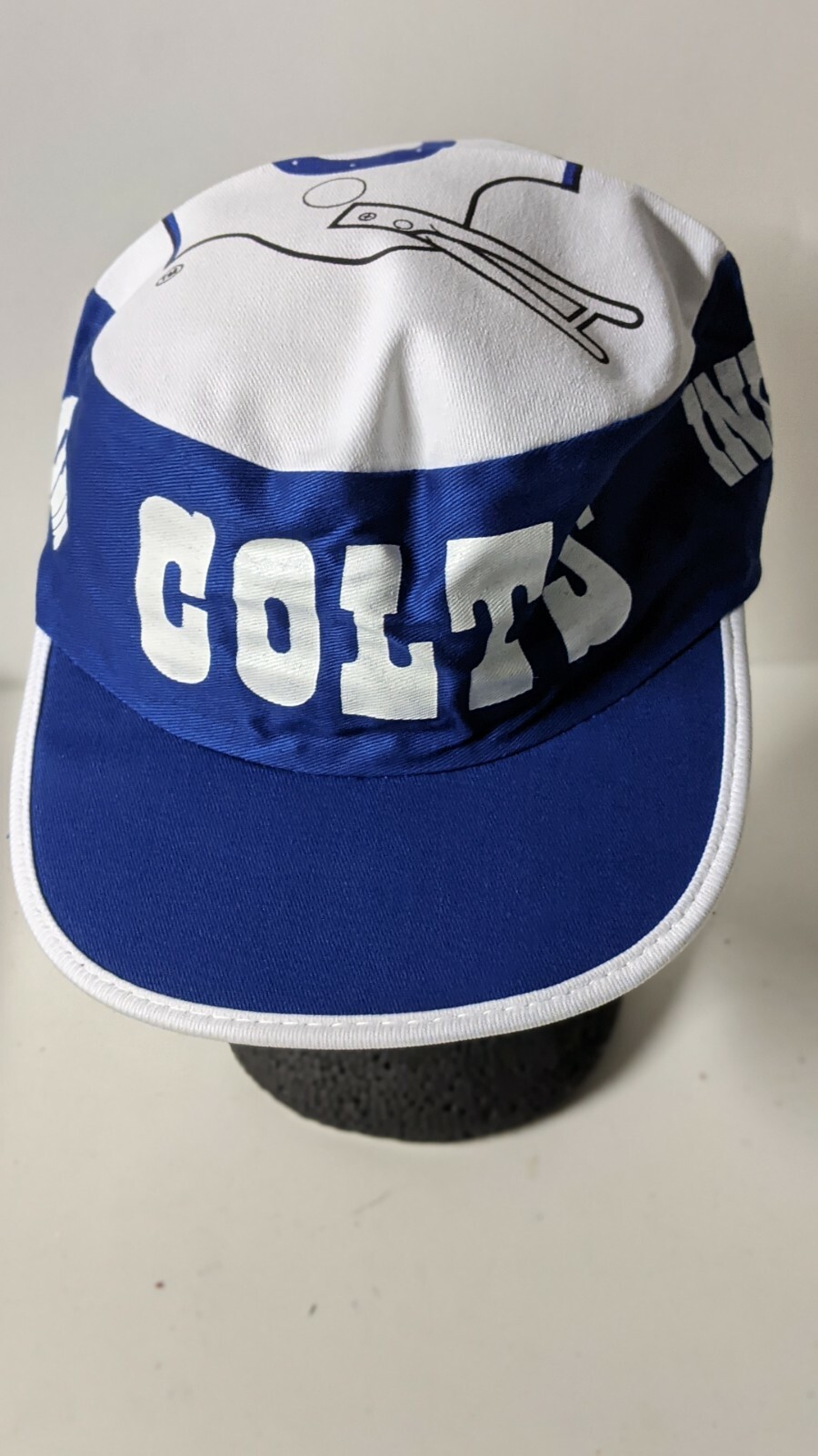 Vintage Nfl Indianapolis Colts Painters Style Hat New Old Stock