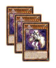 Yugioh! Weiss Lightsworn Archfiend Aegis LEDE-EN024 (C) 1st Ed 3x