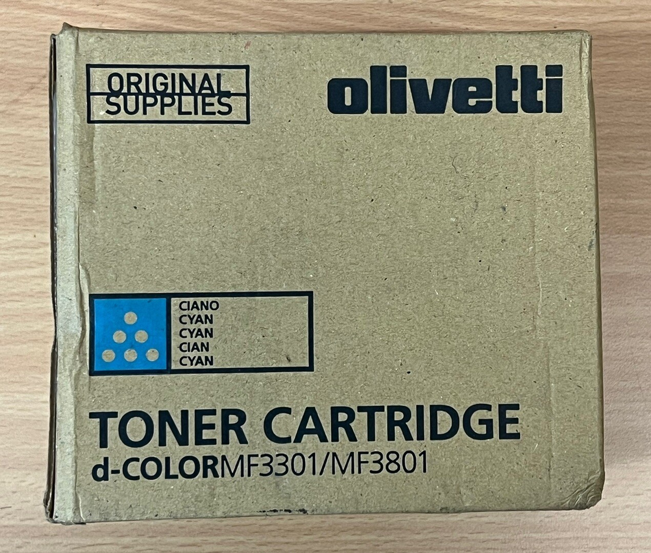 Olivetti B1218 Toner-kit cyan, 12K pages