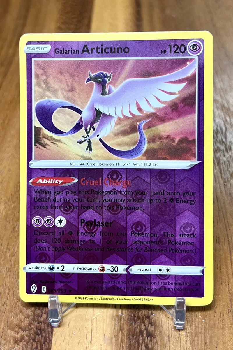 Galarian Articuno - 063/203 (Reverse Foil)