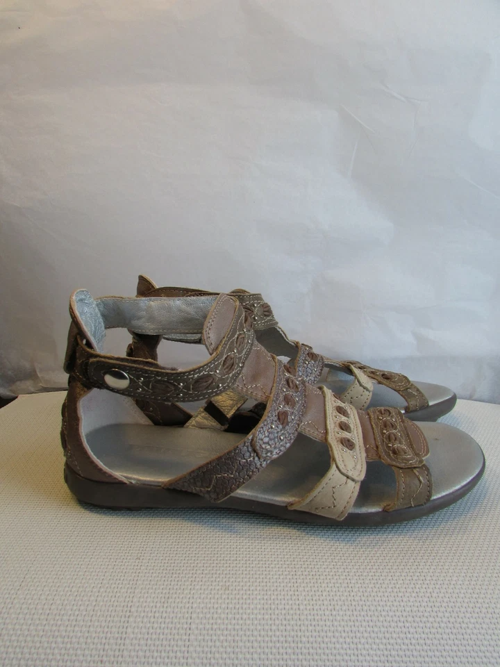sandales  pataugas cuir taupe 36 - Photo 3/4