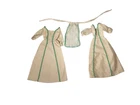 VTG 1974 Barbie Best Buy Outfit #7824 2 Muslin Peasant Dresses with 1 Lace Apron