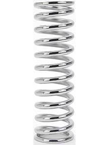 QA1 8" Chrome Silicon Coil Spring - 2.5" ID, Multiple Rates, Racing & Performance