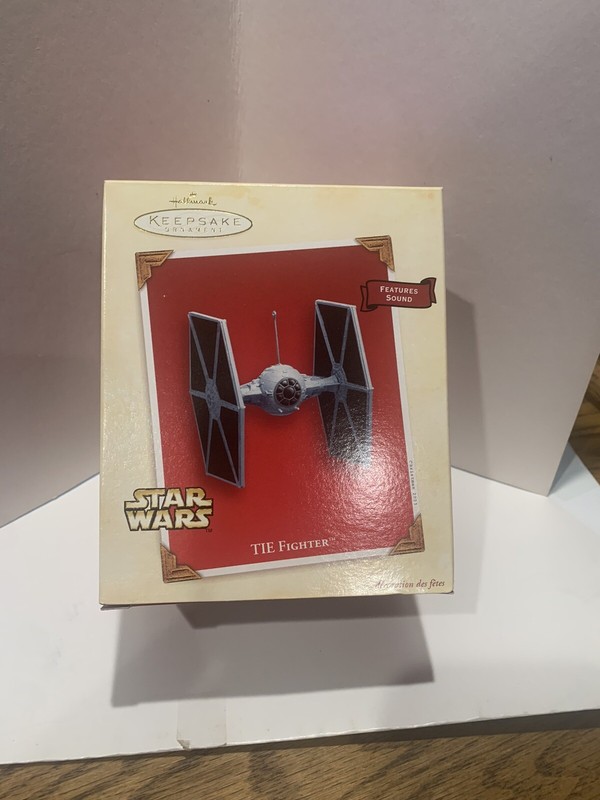 2003 Hallmark Keepsake Ornament Imperial TIE Fighter with Sound NEW