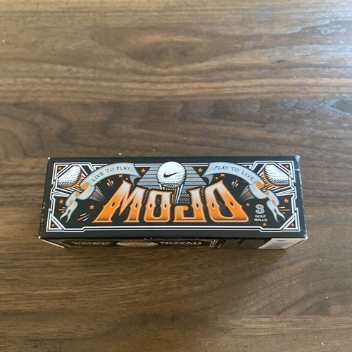 NIKE 3 Pack MOJO Golf Balls NIB - Afbeelding 1 van 4