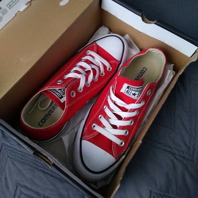 red converse size 5