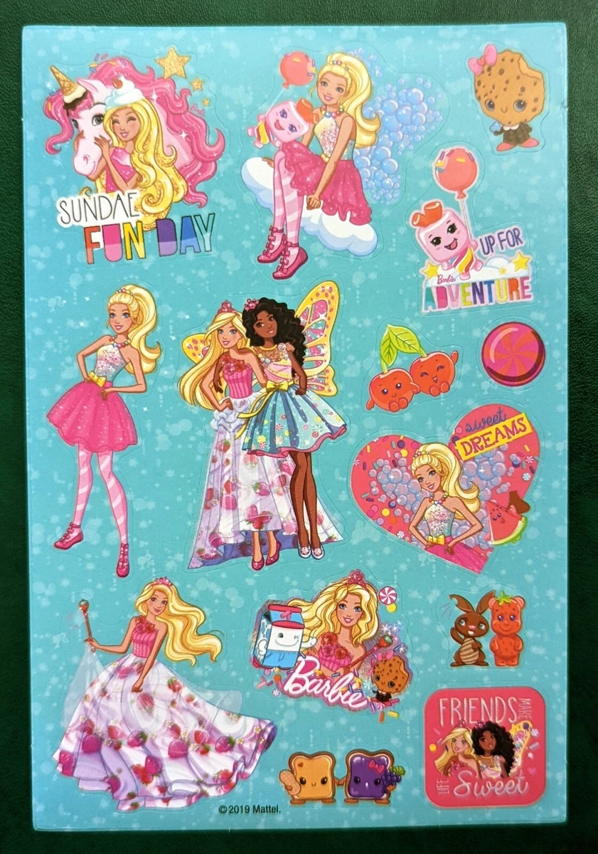 Barbie Sticker Sheet