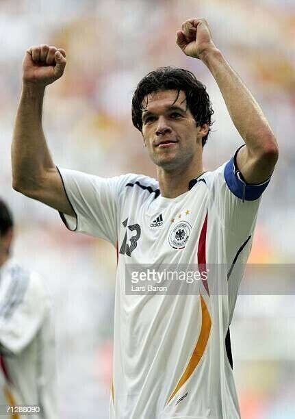 MENS BALLACK GERMANY 2005/2006 DEUTSCHLAND SOCCER FOOTBALL SHIRT