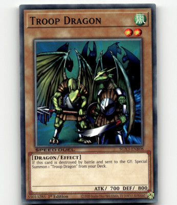 Yugioh Troop Dragon Speed Duel GX: Duelists of Shadows