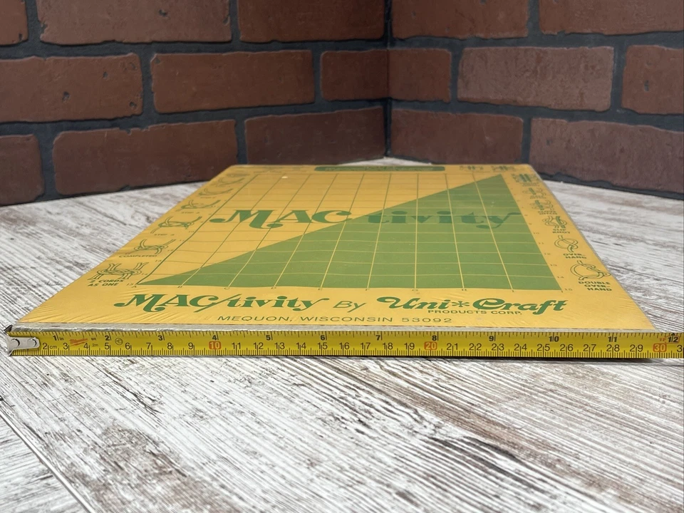 Vintage New Macrame Work Board & T-Pins MAC/tivity Uni Craft Sealed 12”x19” - Image 4 of 4