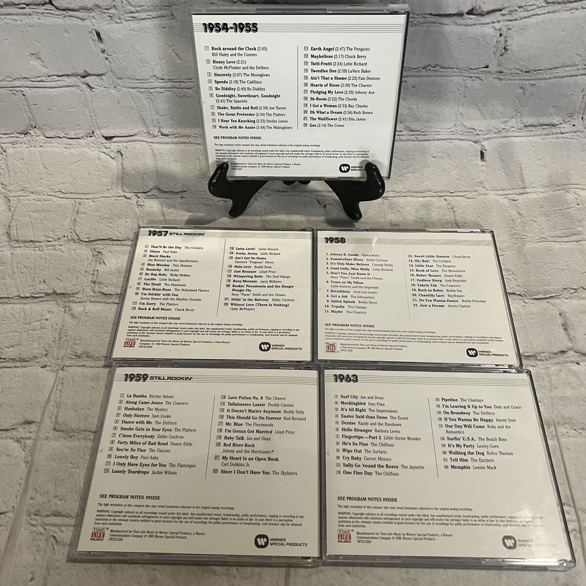 Time-Life The Rock 'N' Roll Era Collection 5 CD's 1954 55 57 Time-Life The Rock 'N' Roll Era Collection 5 CD's 1954 55 57