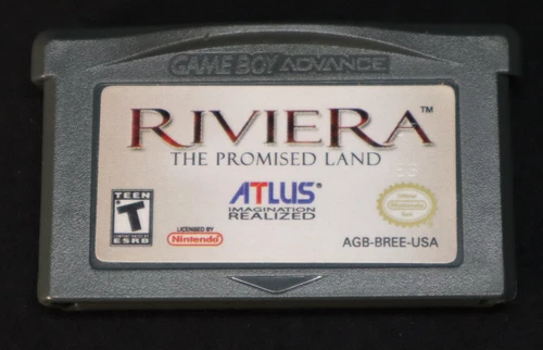 Riviera: The Promised Land Nintendo Game Boy Advance GBA 2005 Cart Only Tested